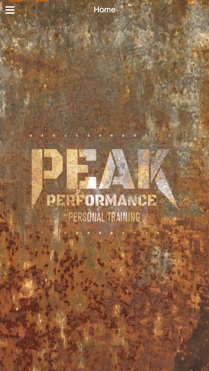 Peak Performance App.