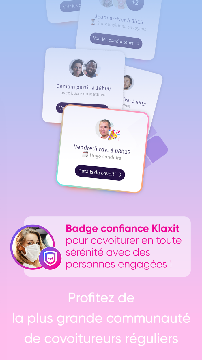 Klaxit - Covoiturage quotidien