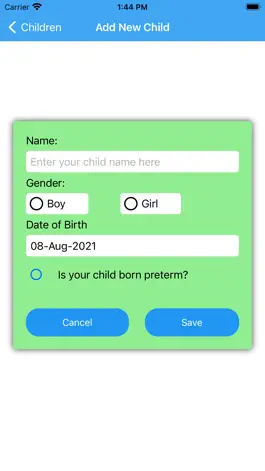 Game screenshot Developmental Screening apk