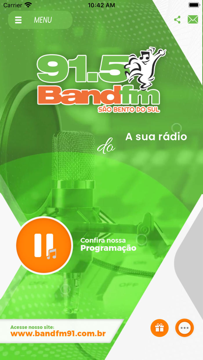 Band FM 91.5 São Bento do Sul