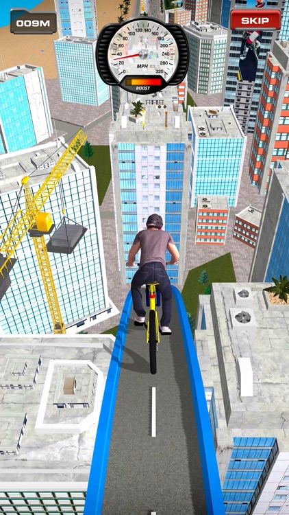 Ramp Bike Jumping
