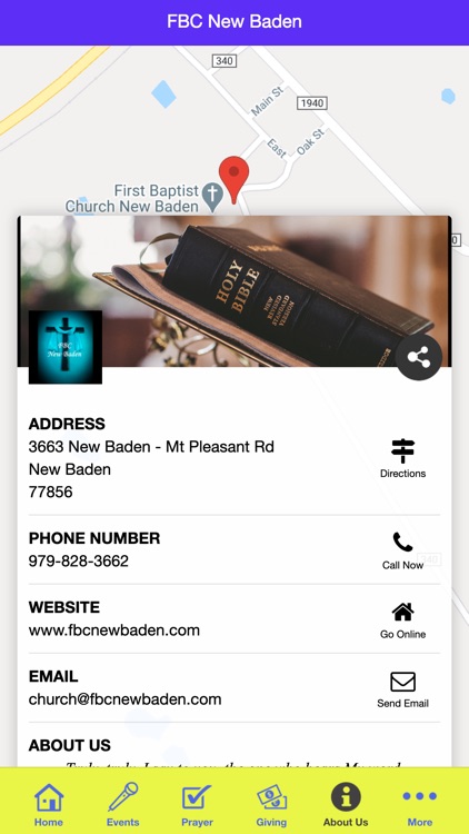 First Baptist Church New Baden screenshot-4