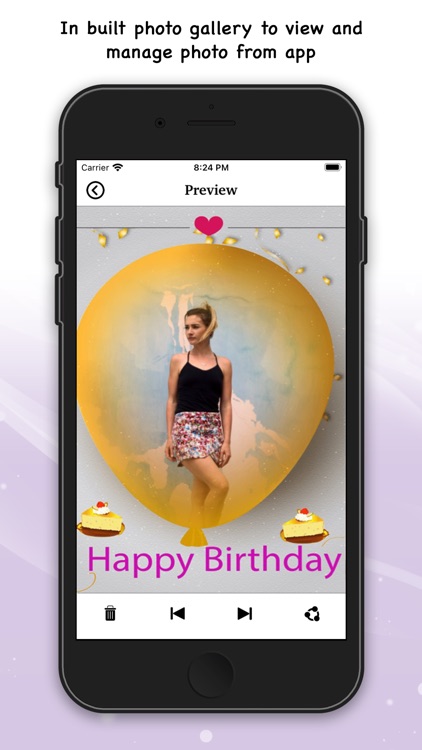 Birthday Photo Frame & Sticker screenshot-6