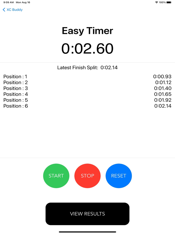 XC Buddy Meet Manager