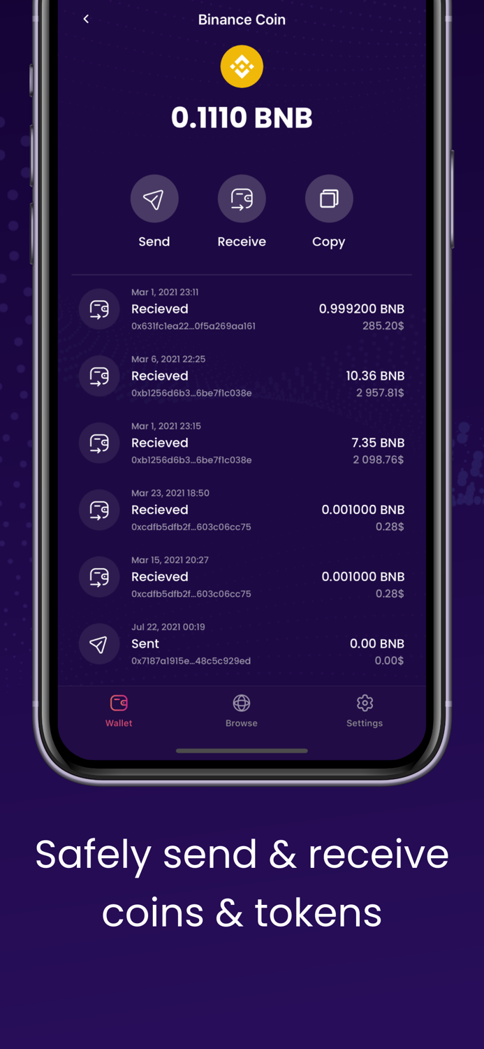 iSwap Crypto  DeFi Wallet