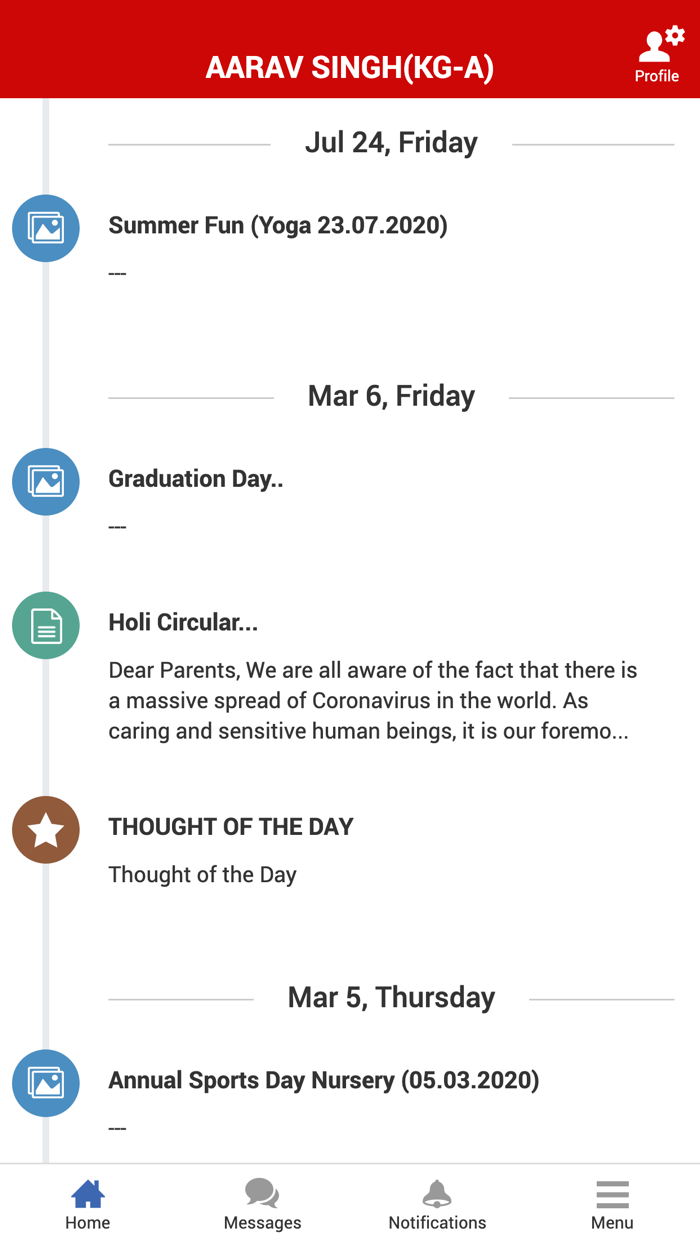 Spring Blossoms School