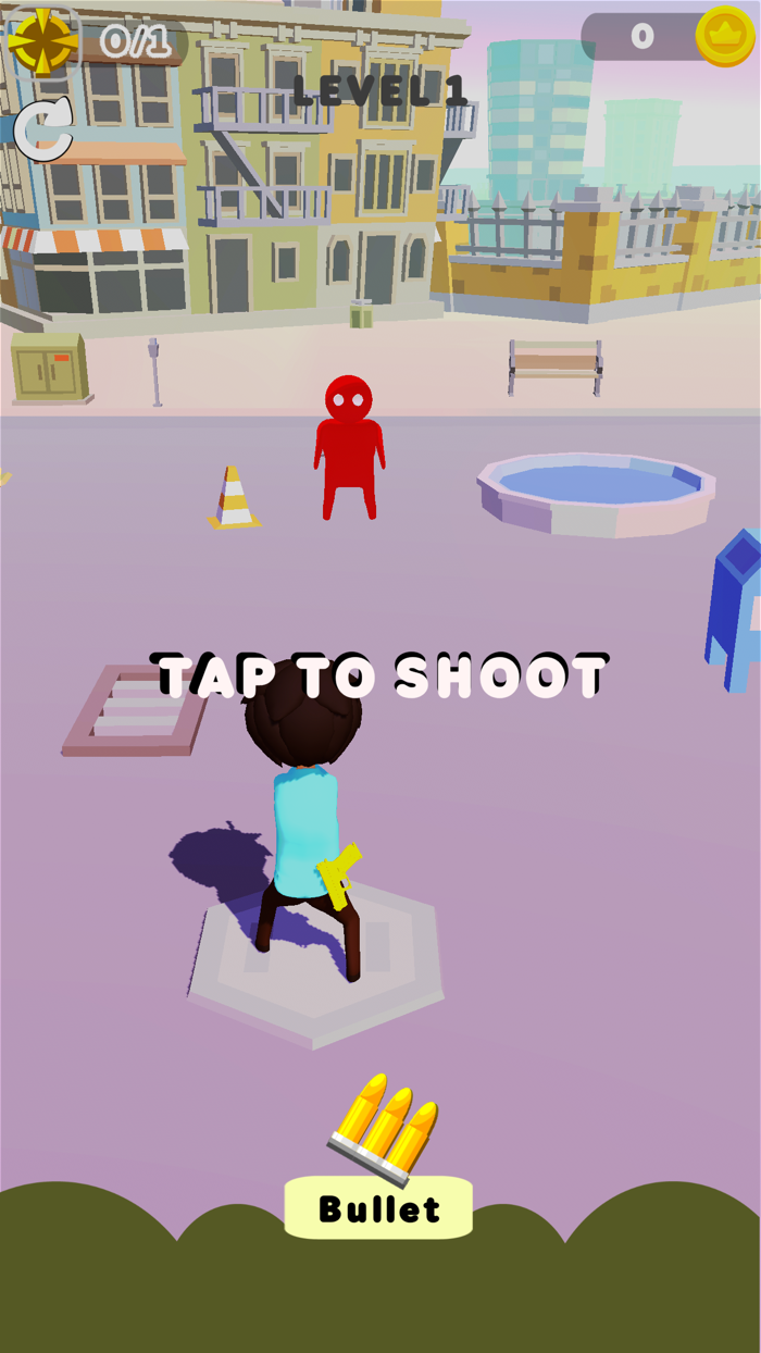 Bullet Shooter - Hombre bala