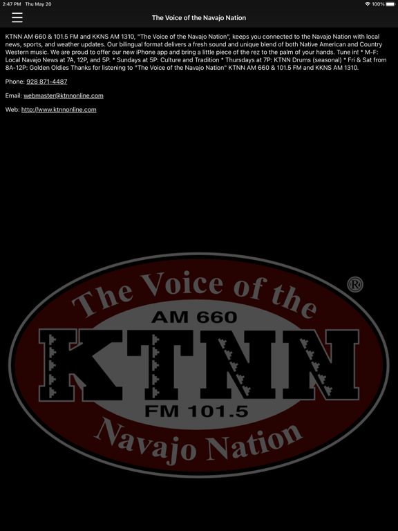 Screenshot #6 pour KTNN AM 660 101.5 FM