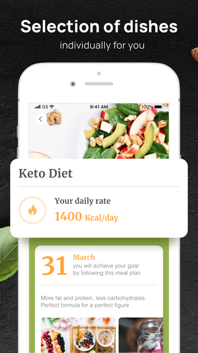 PEP: Keto - Diet plan tracker screenshot 2