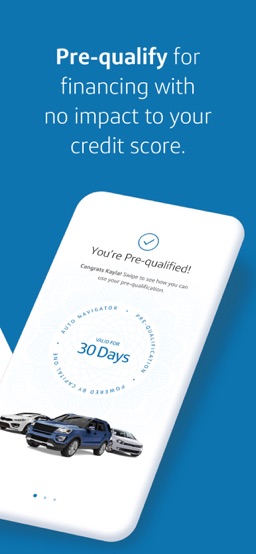 Capital One Auto Navigator app screenshot
