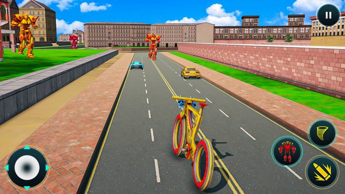 BMX Robot Transform Wars