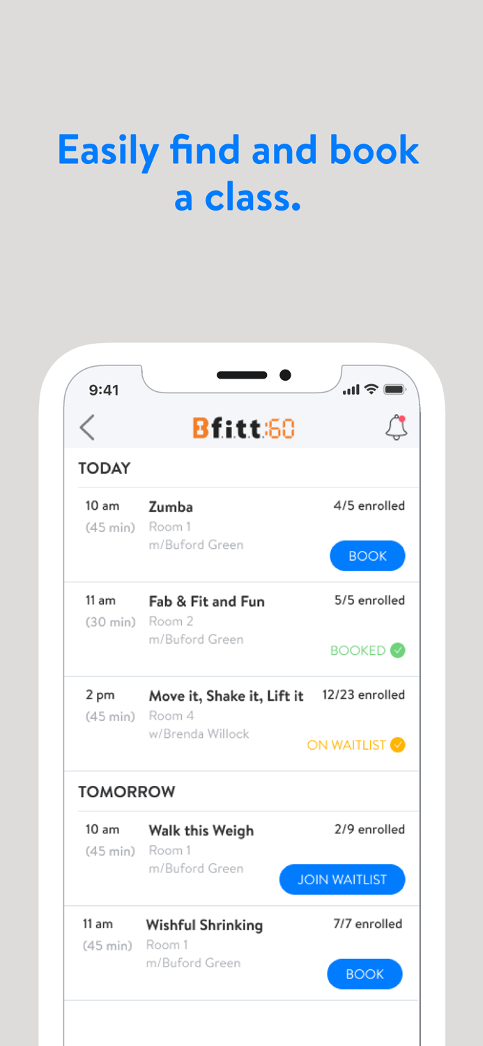 BFitt60 Group Training