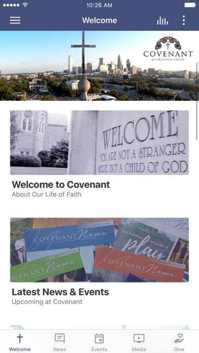 How to cancel & delete Covenant Presbyterian CLT from iphone & ipad 1