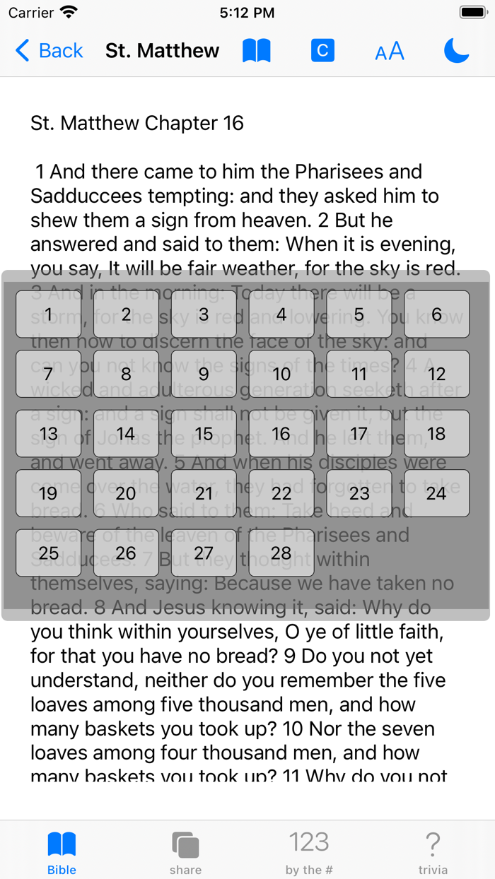 Share a Verse Douay Rheims