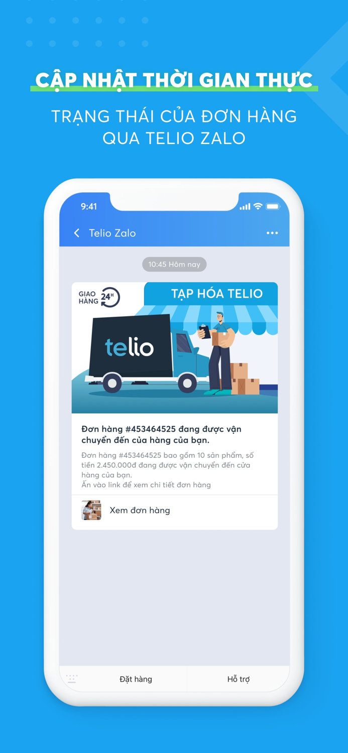 Telio Nhập hàng giá tốt