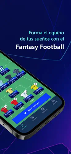 Captura de Pantalla 3 UEFA Gaming: Fantasy Football iphone