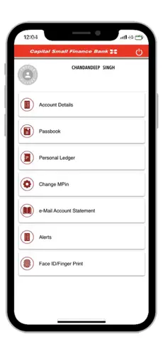 Imatge 2 Capital Bank Mobile Connect iphone