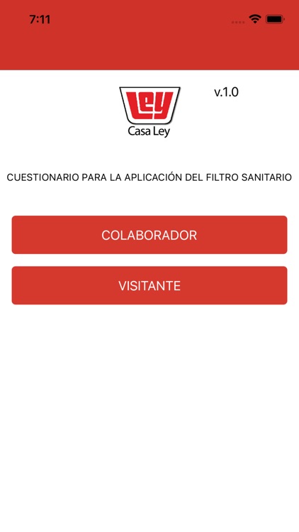 Casa Ley Filtro Sanitario