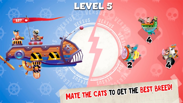 Navy Cats: Ship Battle screenshot-3