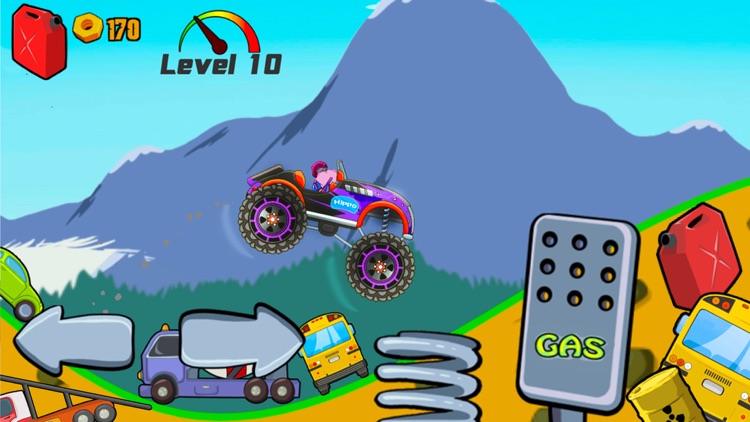 Monster Truck: Speed Race Game screenshot-3