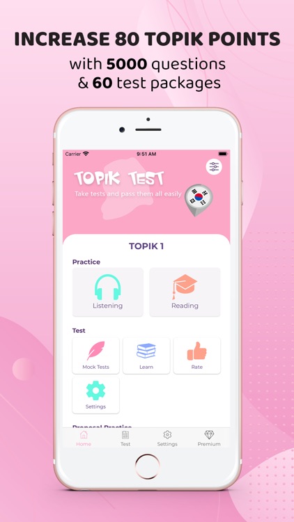 Topik Test - Learn Korean