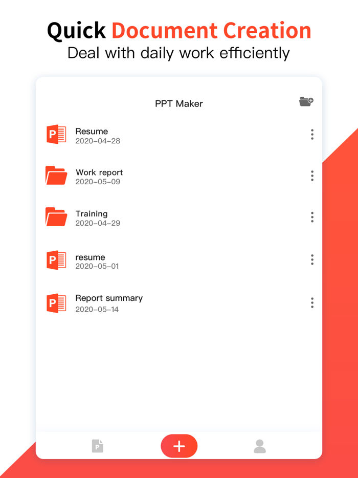 Slides Maker Slideshow to PDF