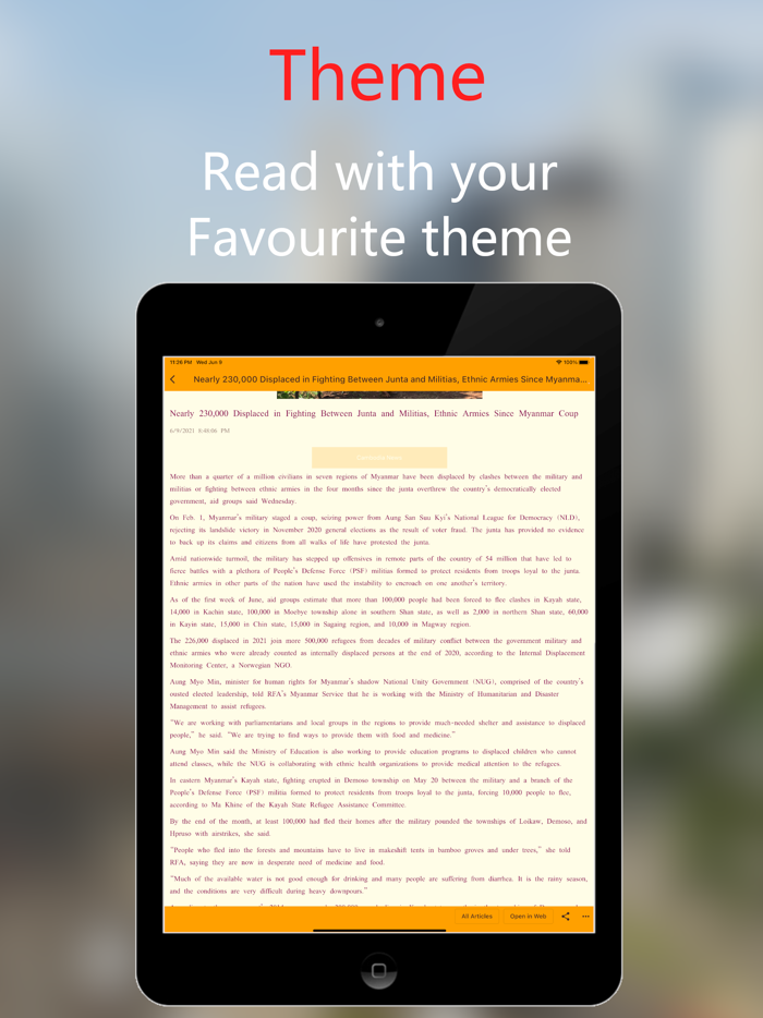 Cambodia News Reader