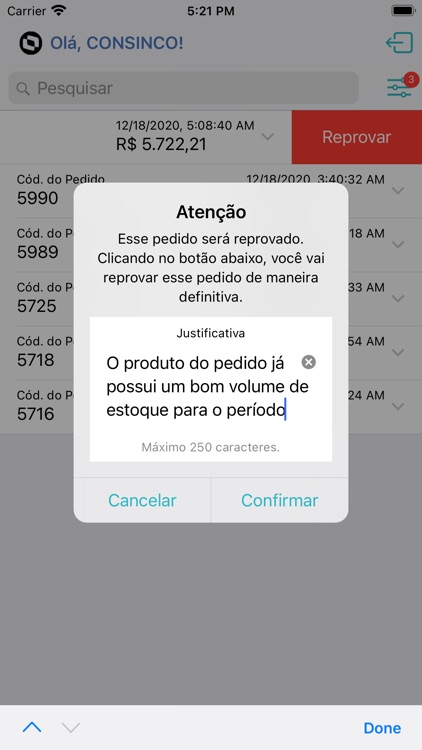 Meu Aprovador de Compras screenshot-6