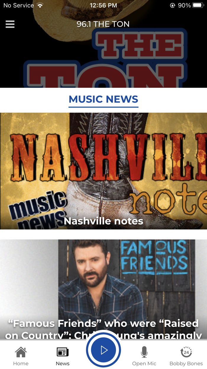 New Country 96.1 THE TON