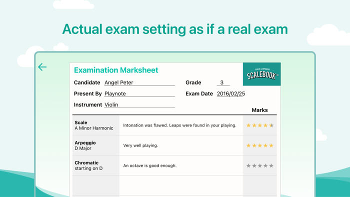 SCALEBOOK for ABRSM Grade 1-5
