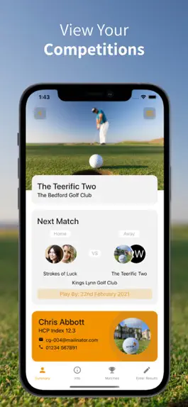 Game screenshot Competition Golf apk