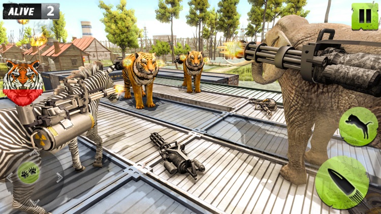 Tiger Rampage Survival Shooter screenshot-3