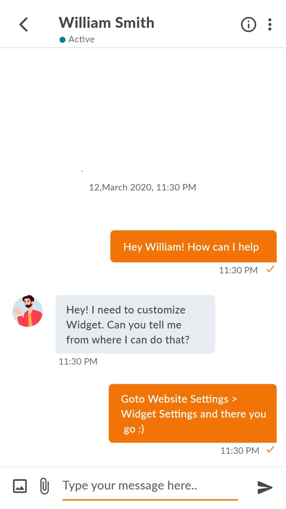 【图】SwiftChat – Sales Support Chat(截图3)