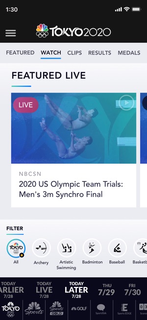 Nbc sports 2024 app chromecast