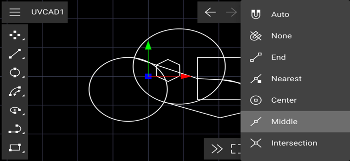 UVCAD-CAD 2D Drawing Drafting