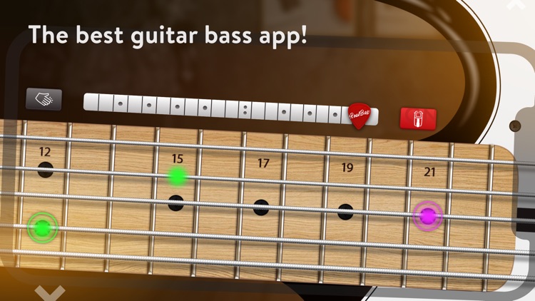 REAL BASS Electric bass guitar screenshot-0
