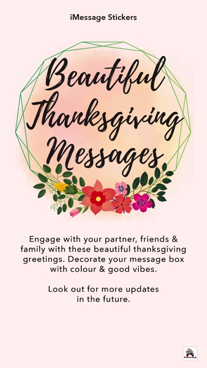 Beautiful Thanksgiving Message screenshot-0