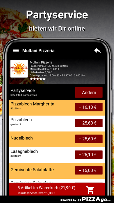 Multani Pizzeria Bottrop screenshot 5