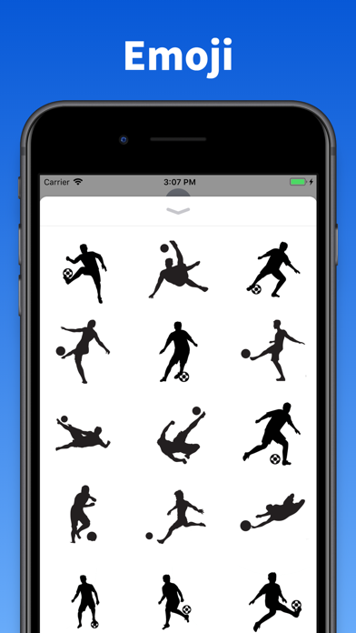 Soccer stickers Football emoji screenshot 2