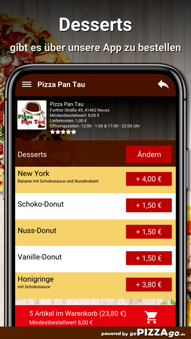 Pizza Pan Tau Neuss screenshot 6