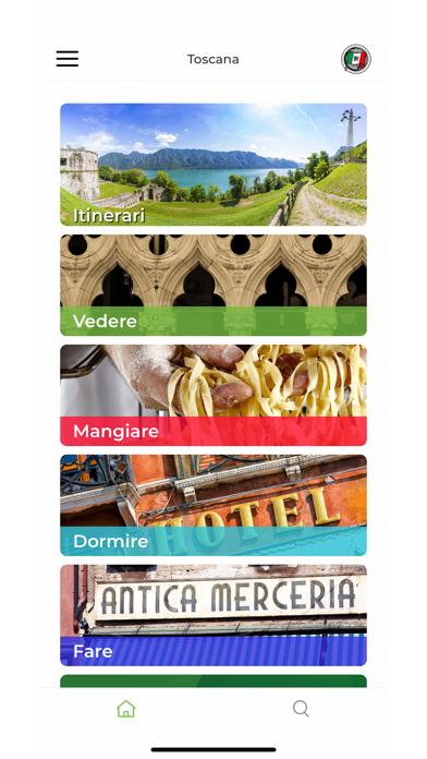 Screenshot of Toscana Guida Verde Touring1