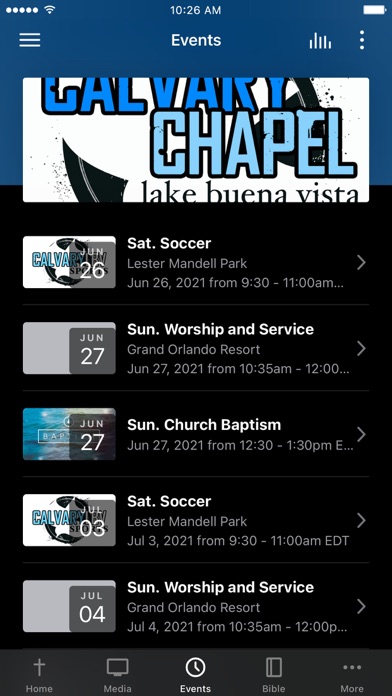 How to cancel & delete Calvary Chapel LakeBuenaVista from iphone & ipad 3