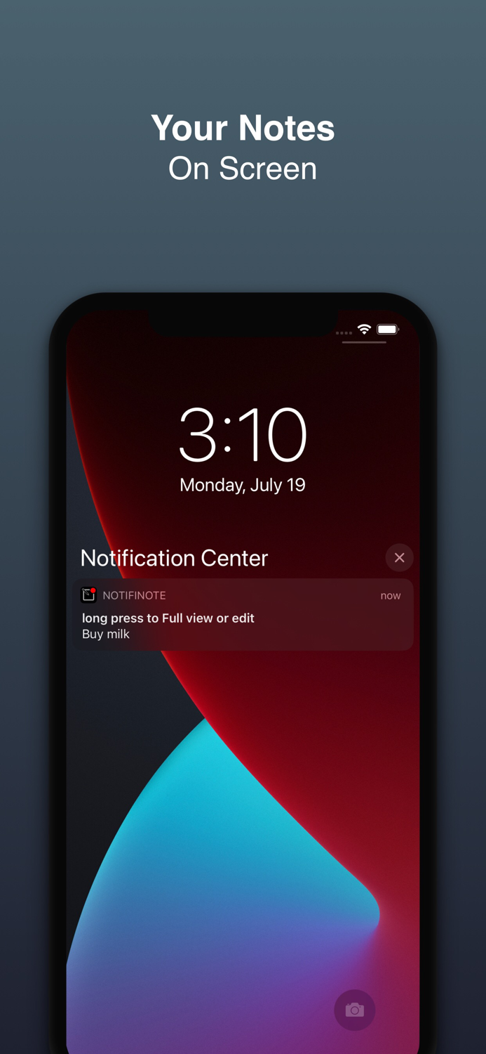 NotifiNote Notification Notes