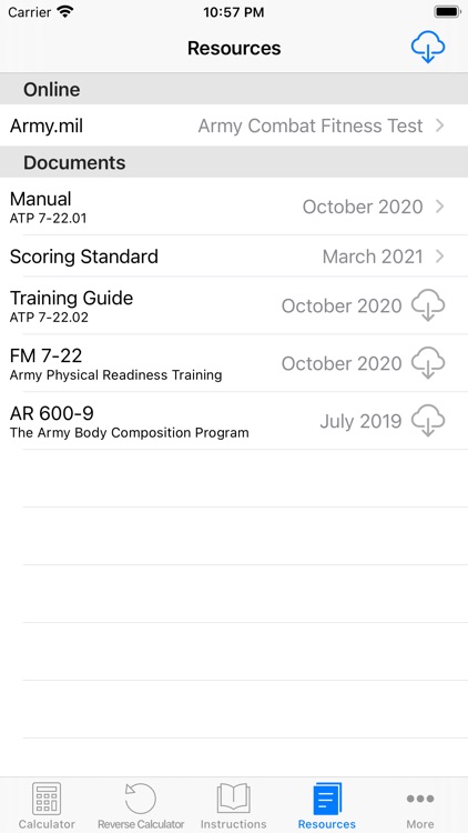ACFT Calculator and Resources screenshot-3