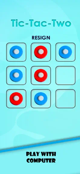 Game screenshot Tic Tac Two Board Game apk