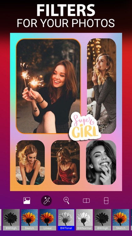 Photo Collage Maker : Pic Grid screenshot-3