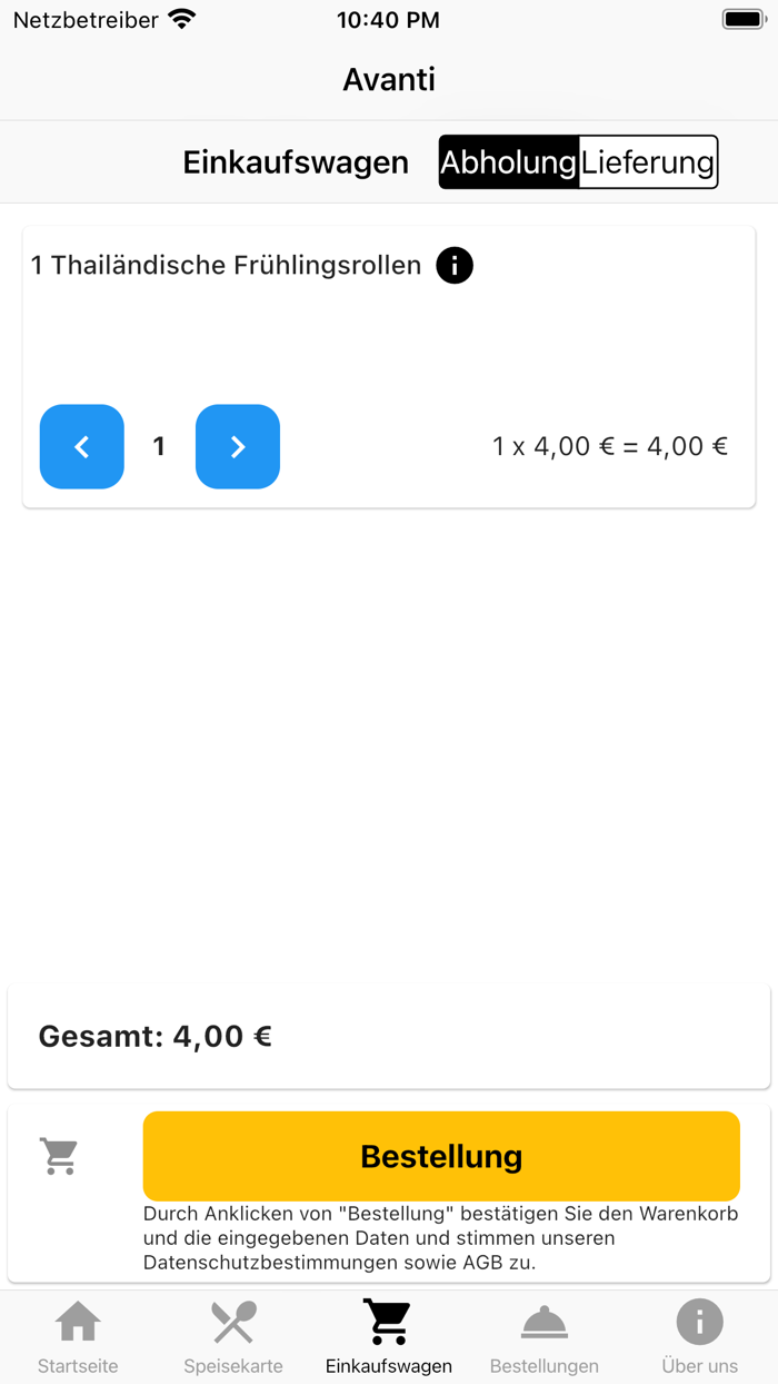 Avanti Lieferservice