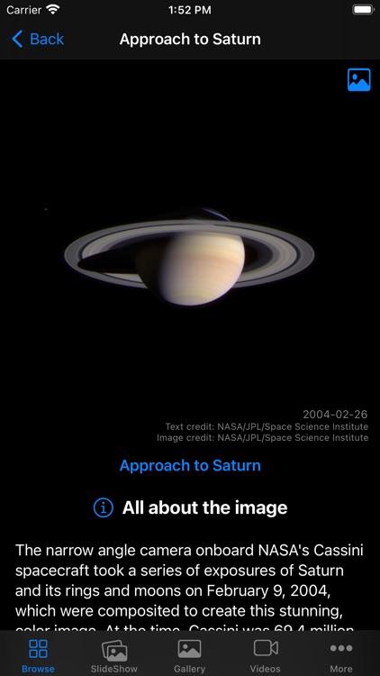 Saturn: Cassini