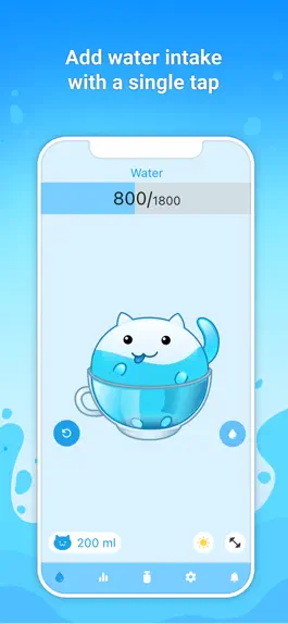 Game screenshot Watercat: drink reminder mod apk