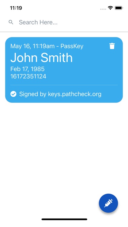 PathCheck QR Check